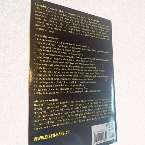 My Oldtime Strongman Training: How to Build Old School Strength and Muscle - Picture 3 of 4